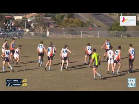 2017 BDAFL Plate Round 15 Highlights - Maitland Saints v Wyong Lakes