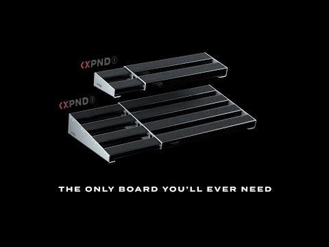 D'addario XPND 2 2-Row 4-Rail Telescoping Pedalboard image 6