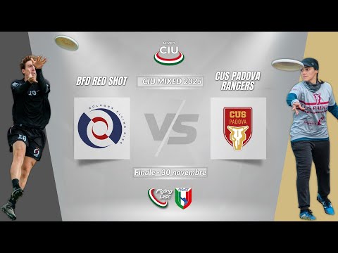 BFD Redshot vs CUS Padova Rangers - Finale - CIU Mixed Serie A 2025