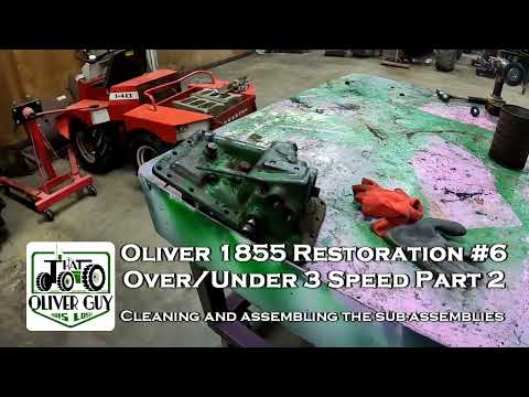 Oliver 1855 Restoration #6, Over/Under Sub Assemblies