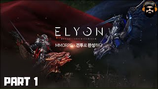 Геймплей MMORPG Elyon со стресс-теста