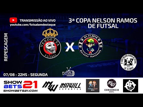 3ª COPA NELSON RAMOS - VENDETTA X MULEKES TRAVESSOS   #futsalemdestaque