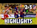 HIGHLIGHTS | Barça 2-3 Atlético Madrid