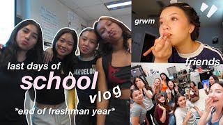 LAST DAYS OF SCHOOL 🏫|| (freshman year) grwm, tips, and more