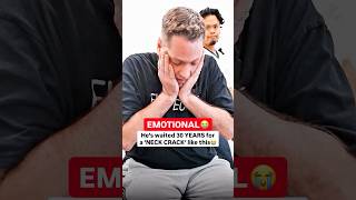 *NO ONE* COULD CRACK HIM‼️😭#chiropractic #backpain #neckpain #trending