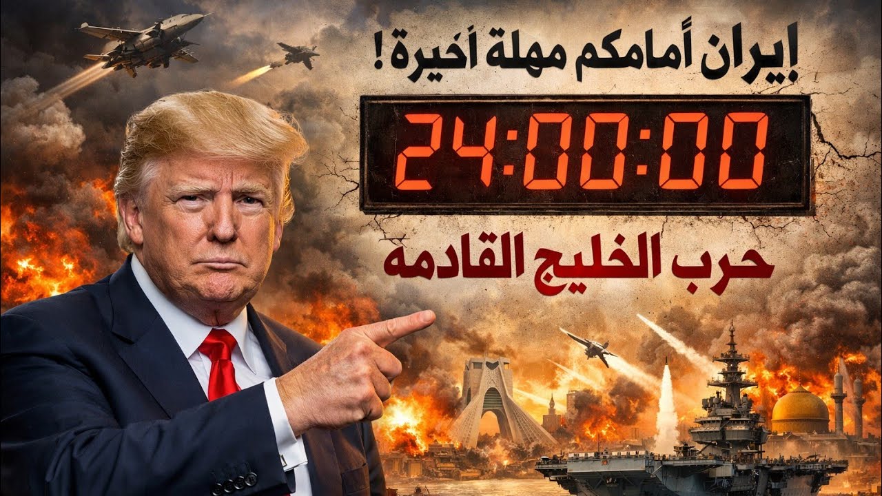 مهلة ترامب للظلام وحرب الخليج🔥🔥🔥
