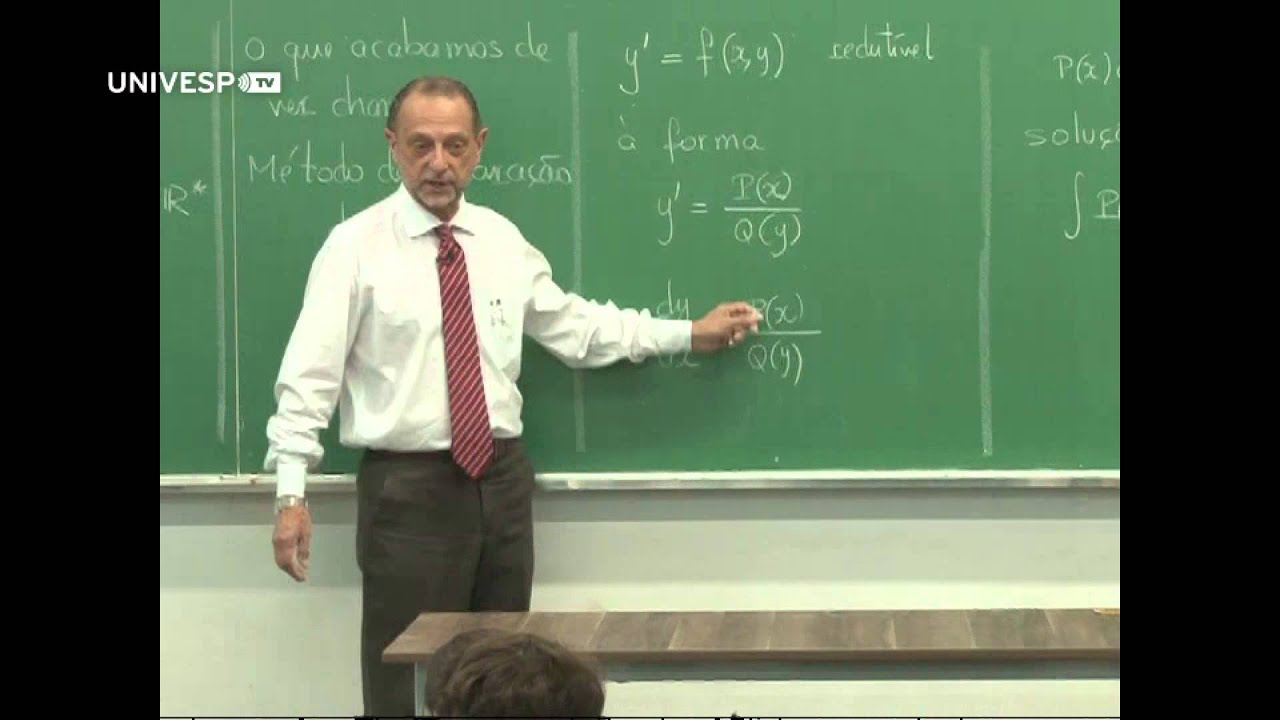 Cálculo IV - Aula 16 - Equações Diferenciais Ordinárias - Parte 3