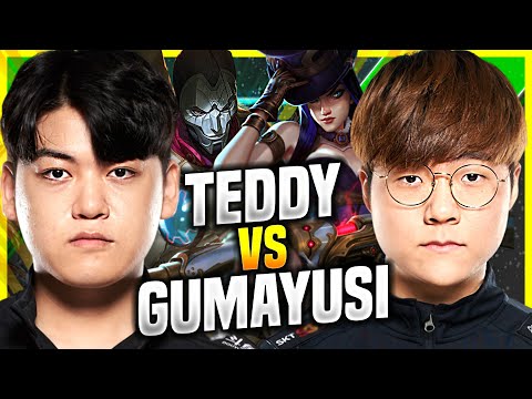 T1 TEDDY VS T1 GUMAYUSI! - T1 Teddy Plays Caitlyn ADC vs T1 Gumayusi Jhin! | Preseason 11