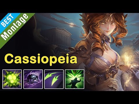 Cassiopeia Montage - A Monster on Mid Season 7 - League of Legends