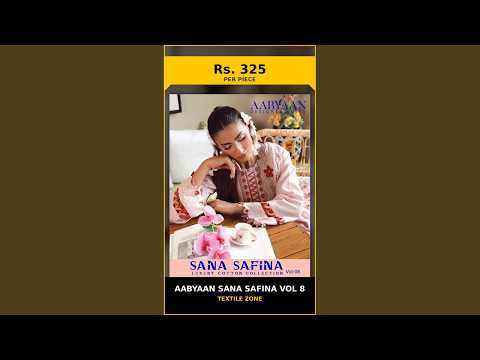 Aabyaan Sana Safina Vol 8 – product video thumbnail