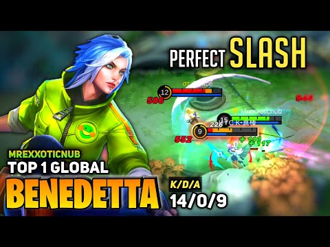 UNKILLABLE! Benedetta Perfect Gameplay [Top 1 Global Benedetta] by Mrexxoticnub - Mobile Legend
