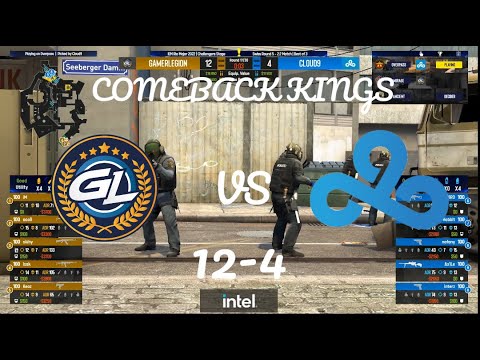 Нереальный камбэк от Cloud9!!! Comeback kings Cloud9 vs Gamerlegion!!! IEM MAJOR RIO 2022!!!!