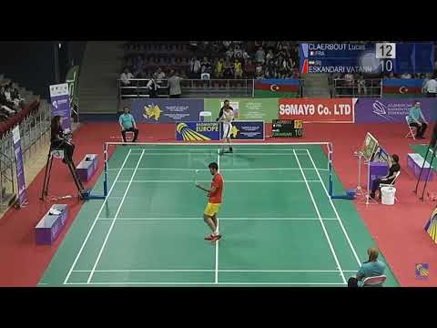 Soroush eskandari vs lucas Claerbout 2019 baku international challenge