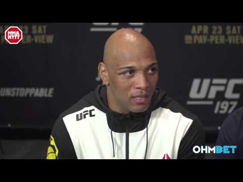 UFC 197: MARCOS ROGERIO DE LIMA  "I KICK PEOPLE TO CRIPPLE THEM"