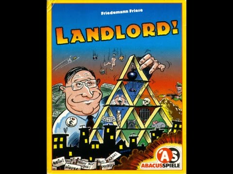 Landlord - Card Game by Rio Grande Games (1998)
