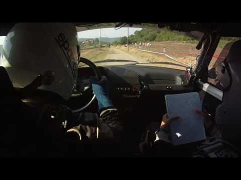 Cameracar Rally Valli Vesimesi 2016 Crovella-Sesia 205 A5 2°di classe - PS6