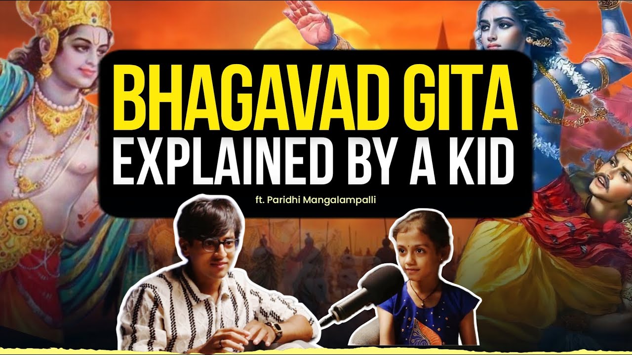 This 9 year Old Girl Shares The Secrets and Meaning of Bhagavad Gita! | Paridhi
