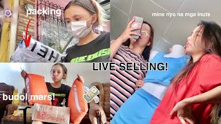 vlog: SELLING MY PRELOVED CLOTHES! (super affordable) + SHOPEE PACKAGES UNBOXING! 📦