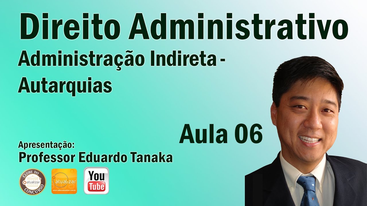 Direito Administrativo - Aula 06 (Administração Indireta - Autarquias)