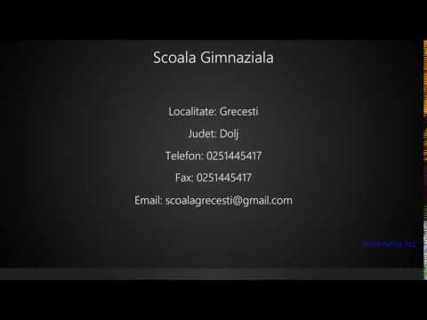 Scoala Gimnaziala Grecesti