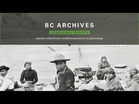 How-to: BC Archives Genealogy Search