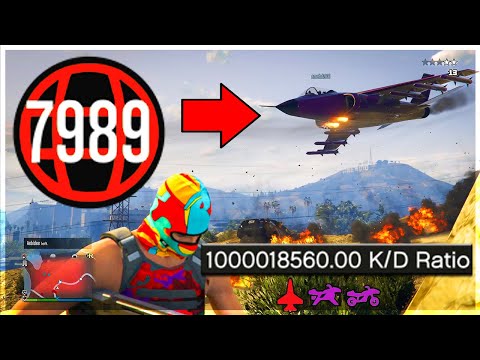 Trolling a Level 7989 Crew With a 1 BILLION KD!! GTA Online