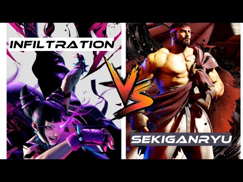 SF6: Infiltration (Juri) Vs. Sekiganryu (Ryu) | 6 times Evo champ is back!