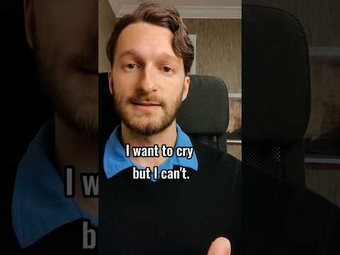 I Want to Cry but I Can't #innerchild #depression #sadness #traumahealing #sad #emotionalsupport