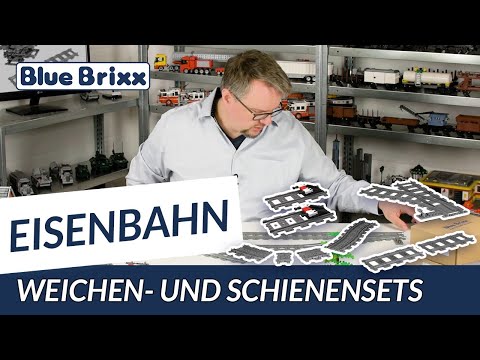 Flexible Schienen im Set, 64 Stück