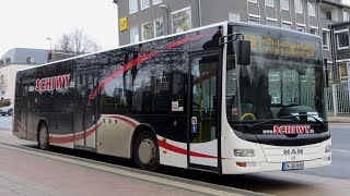 preview picture of video '[Sound] Bus MAN NL 283 (EN-AG 6666) der Fa Schiwy GmbH, Hattingen (Ruhr)'
