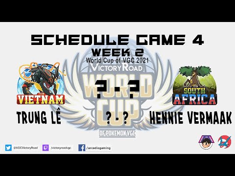 [Bình luận] VictoryRoadVGC World Cup - Trung Lê (Vietnam) vs. Hennie Vermaak (South Africa)