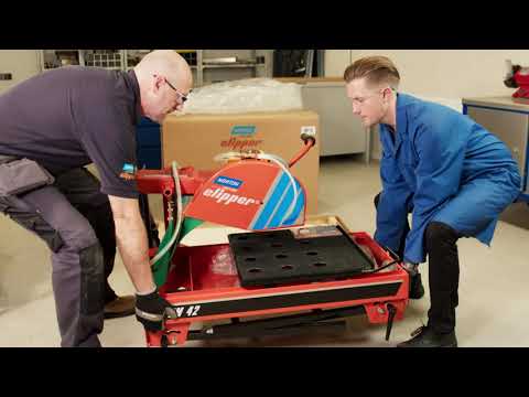 Norton Clipper CM42 Tischsägen: Auspacken & Einrichten