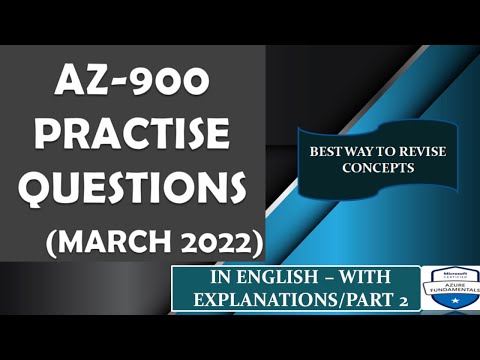 AZ-900 Series|Practise Questions and answers with explanations|Recall concepts