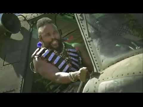 Snickers advert  Mr T in Helicopter