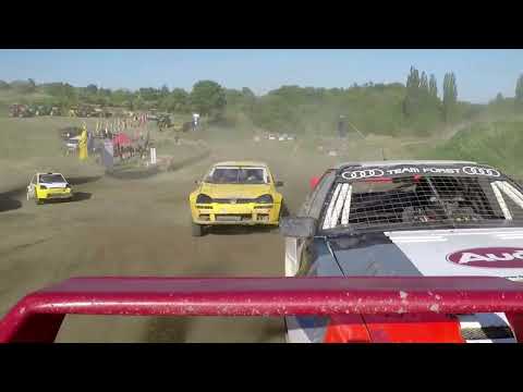 Autocross DM Seelow 2022  Finale Klasse 3b Sven Kühne / Andreas Fürst / Eddi Schulze im Heck