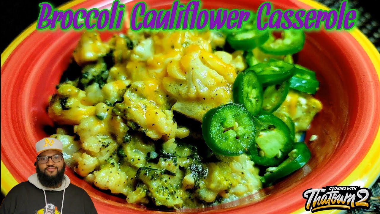 Broccoli Cauliflower Casserole | Keto | Low Carb | Cooking With Thatown2