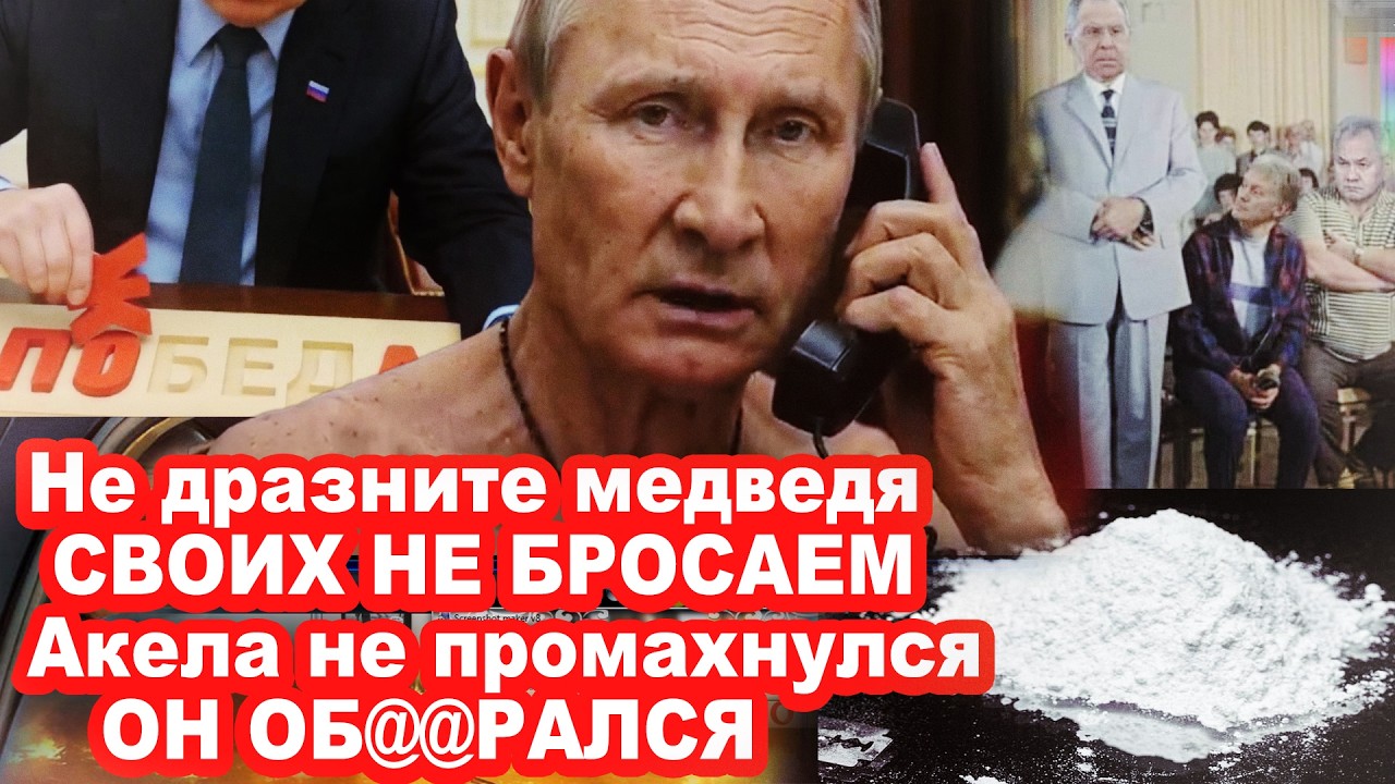 Не дразните медведя: ПУТЕН не промахнулся ОН ОБ@@@ЛСЯ