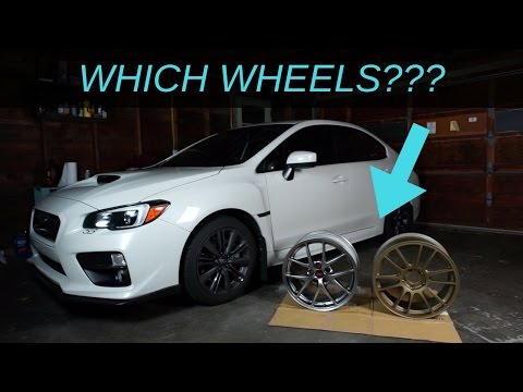 Buying Wheels for the 2015 - 2017 WRX Part 1 Enkei VS BBS STI  (which wheels should I keep?)
