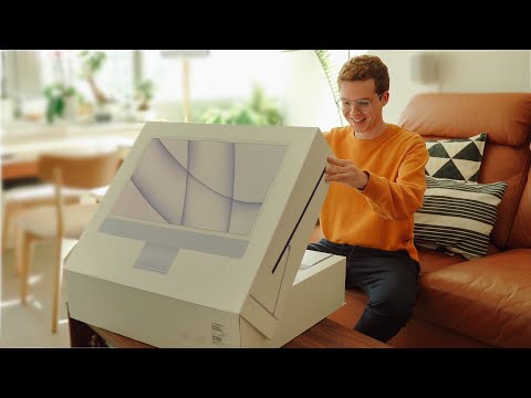 Unboxing iMac de 24″ con M1