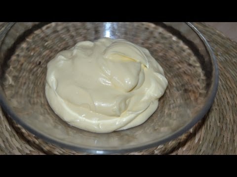 Cómo hacer Mayonesa Casera sin que se corte