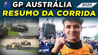 GP da AUSTRÁLIA 2025 Resumo Detalhado❗ 5 Carros bateram❗ McLaren e Ferrari erraram❗ Polêmica e mais