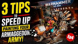 3 Tips to SPEED Up Painting YOUR Armaggedon Army Click HERE!!!
