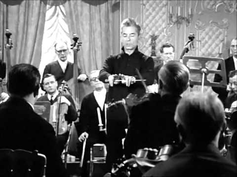 1965 Mozart, Clouzot, Karajan, Menuhin K219 Adagio répétition