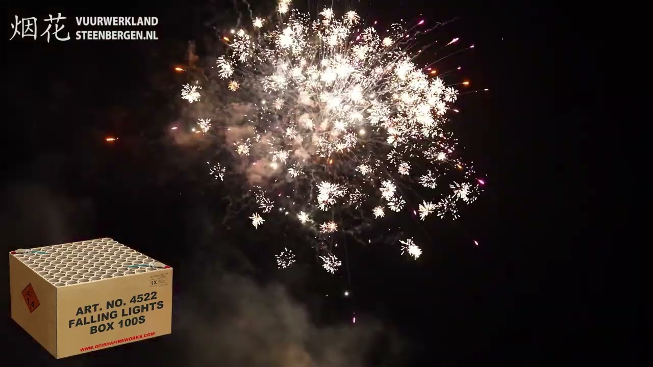 100S VT Falling Lights Box | Vuurwerklandbestel.nl