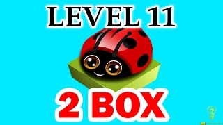 Sokoban Garden 3D Level 11 ( 2 Box ) - Best Solution