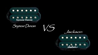 Seymour Duncan VS Stock Jackson Pickups
