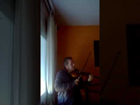 Irish music reel and hornpipe on fiddle