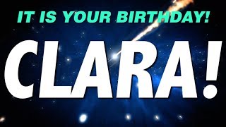 HAPPY BIRTHDAY CLARA! This is your gift.