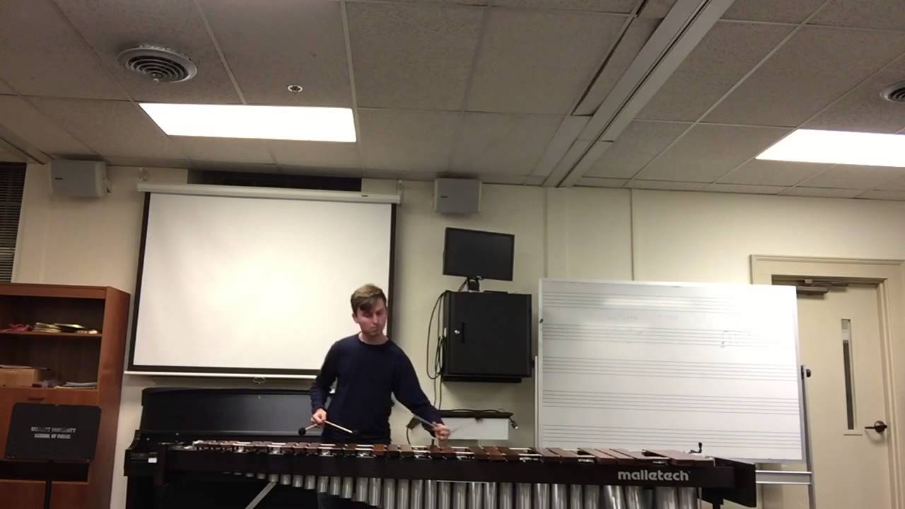 Promotional video thumbnail 1 for Alex DaCruz, Classical Percussionist