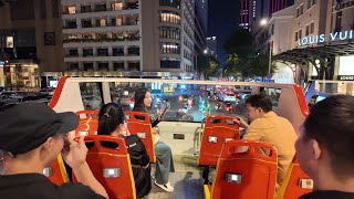 Full Double Decker Bus Tour Saturday Night | Ho Chi Minh City (Saigon) - Largest City in Vietnam
